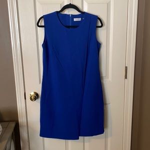 Calvin Klein - beautiful royal blue classy dress - excellent condition!